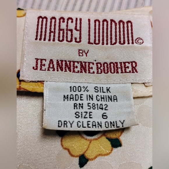 VINTAGE JEWEL JACQUARD SILK BLOUSE - Picture 2 of 11